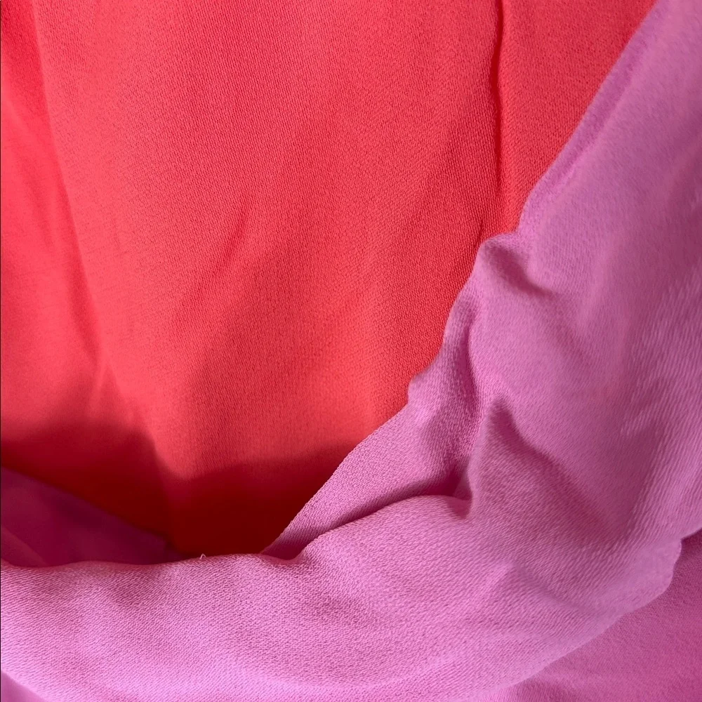 L’academie by Marianna Zita Midi Dress in Purple & Coral
